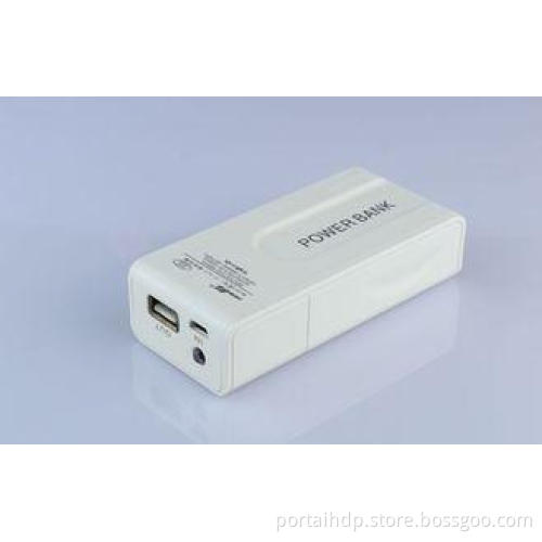 Universal 4000mAh HTC Portable Power Bank 5V ABS Dual Usb L